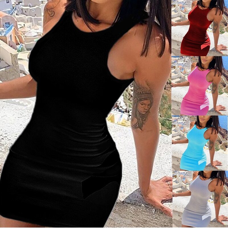 Vestido Sexy Slim