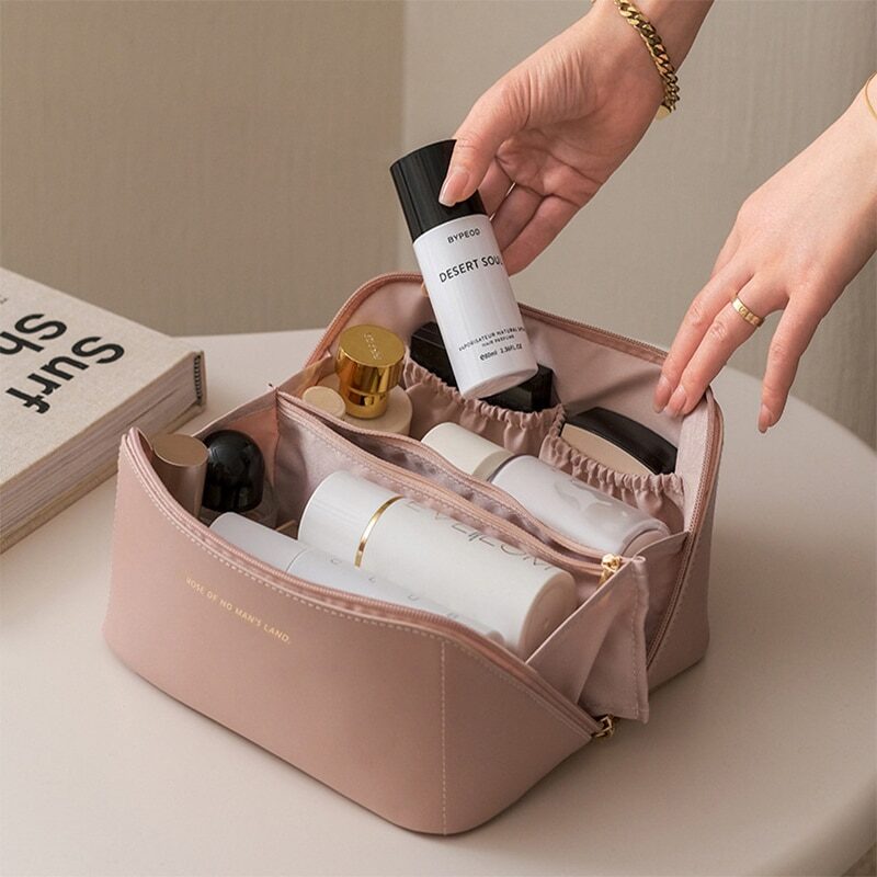 Bolsa de cosméticos de viagem