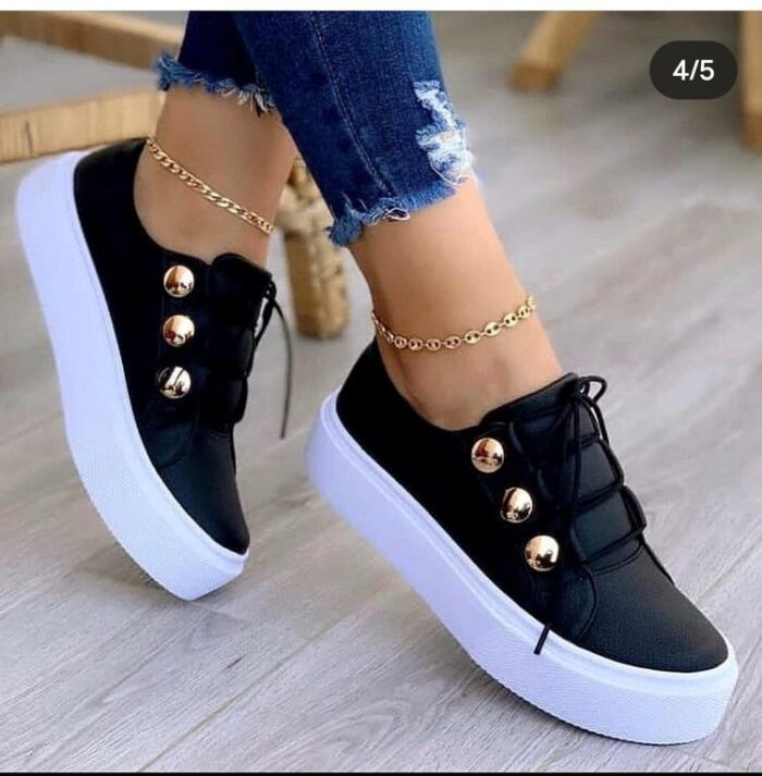 Sapatos casuais confortáveis ​​plataforma esportiva - Image 9