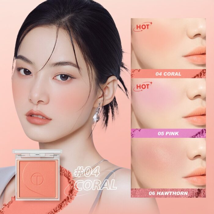 O.TWO.O Blush Paleta de Maquiagem - Image 3