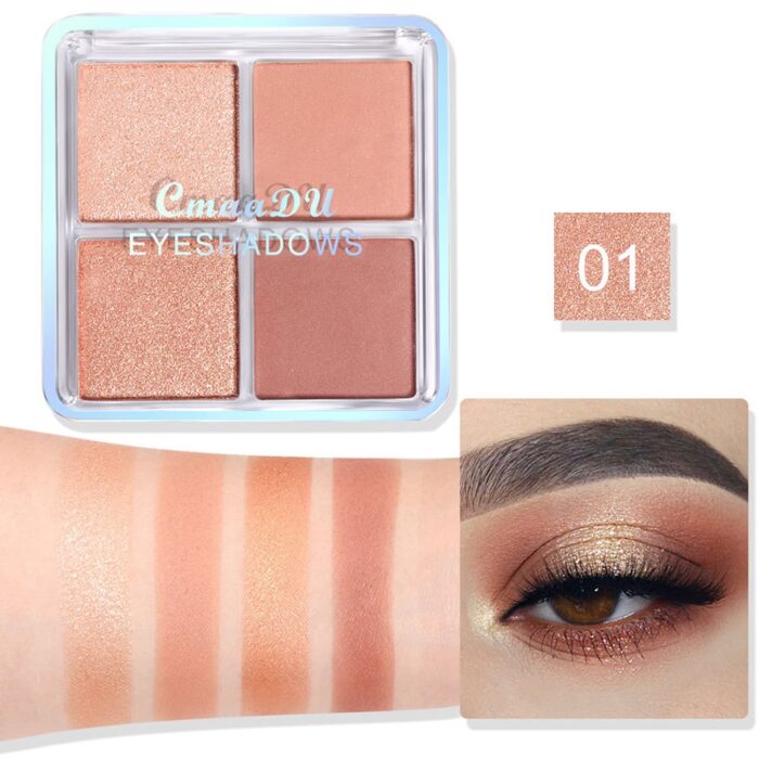 18 cores brilhantes Paleta de sombras - Image 3
