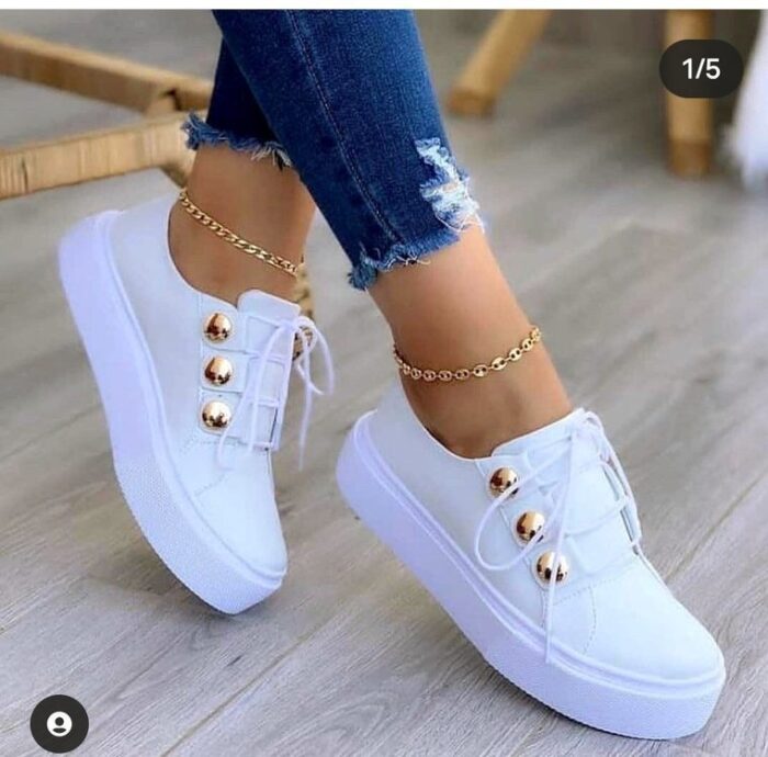 Sapatos casuais confortáveis ​​plataforma esportiva - Image 6
