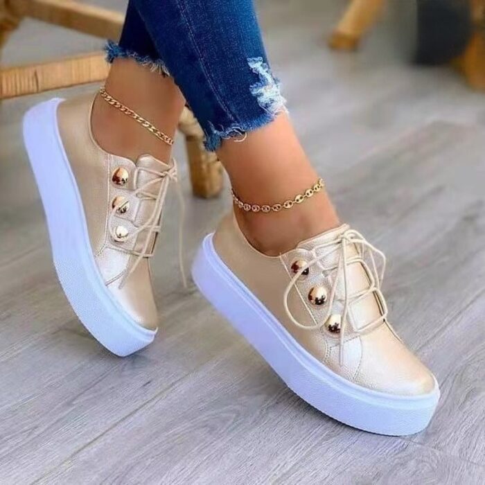 Sapatos casuais confortáveis ​​plataforma esportiva - Image 2