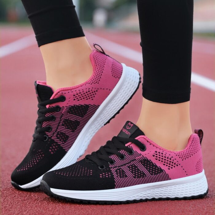 Tênis de malha respirável Sapatos femininos - Image 6