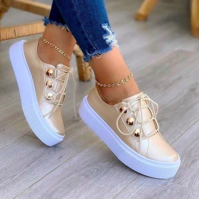Sapatos casuais confortáveis ​​plataforma esportiva - Image 7