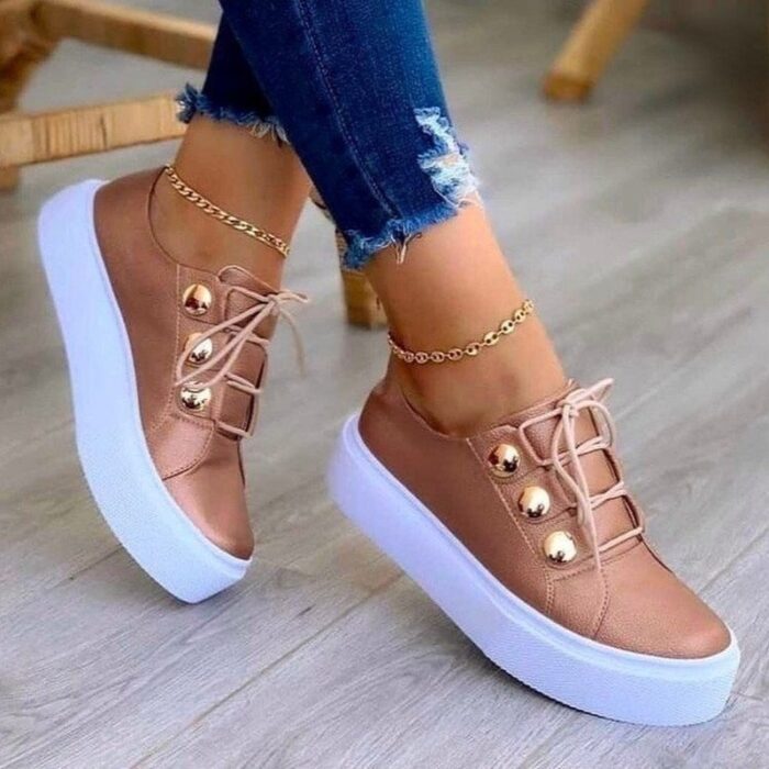 Sapatos casuais confortáveis ​​plataforma esportiva - Image 5