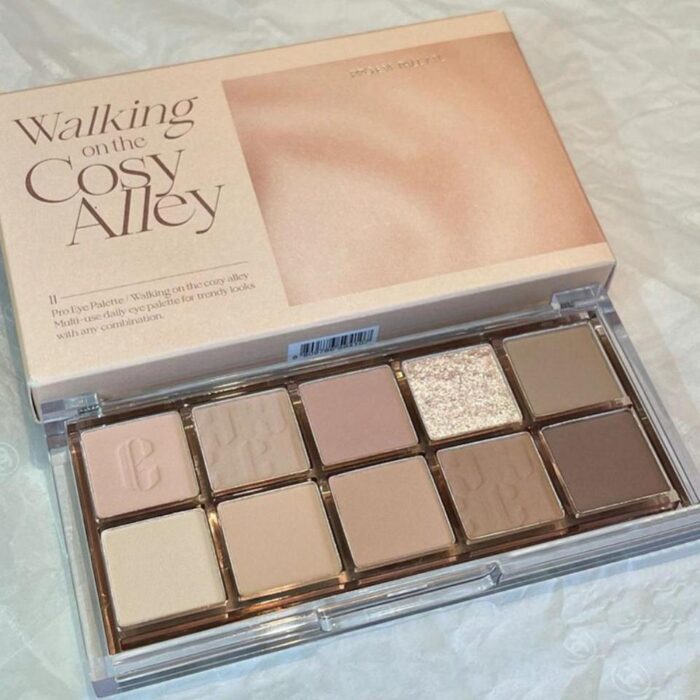 Paleta de sombras acrílicas