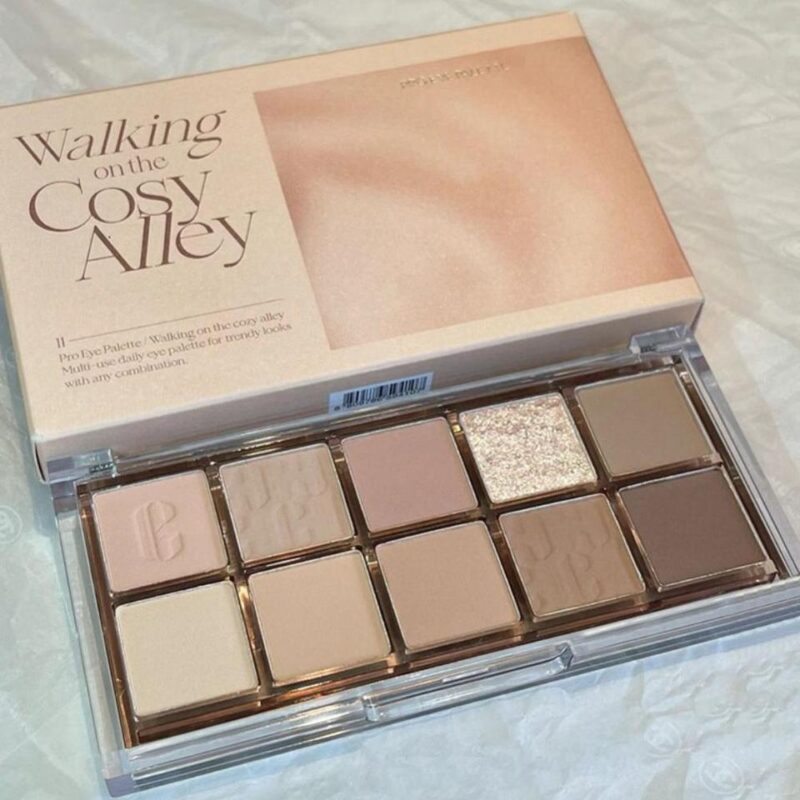 Paleta de sombras acrílicas