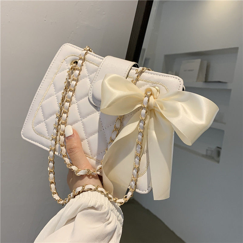 Bolsa de ombro rômbica Luxo