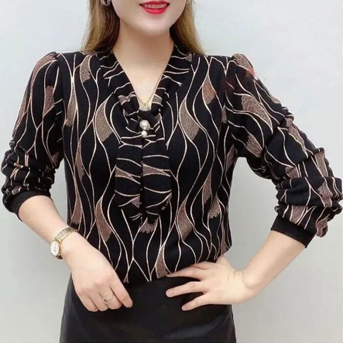 Camisa com Decote